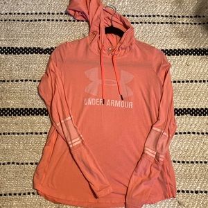 Under Armor long sleeve hooded shirt